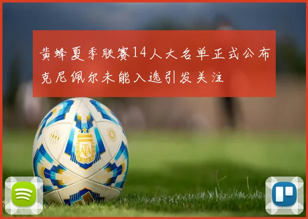 黄蜂夏季联赛14人大名单正式公布克尼佩尔未能入选引发关注